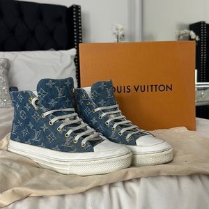Louis Vuitton Stellar Sneakers Monogram Denim